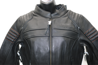 
              98004-22VW NWT HARLEY-DAVIDSON LEATHER JACKET HEATHER AVE TRIPLE VENT LARGE WOME
            