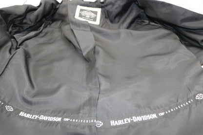 97045-23VW NWT HARLEY-DAVIDSON WOMENS LEATHER JACKET 120TH ANNIVERSARY X-LARGE