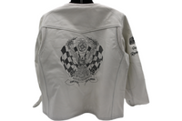 
              97045-23VW NWT HARLEY-DAVIDSON WOMENS LEATHER JACKET 120TH ANNIVERSARY 2X-LARGE
            