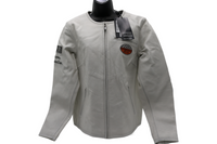 
              97045-23VW NWT HARLEY-DAVIDSON WOMENS LEATHER JACKET 120TH ANNIVERSARY 1W
            