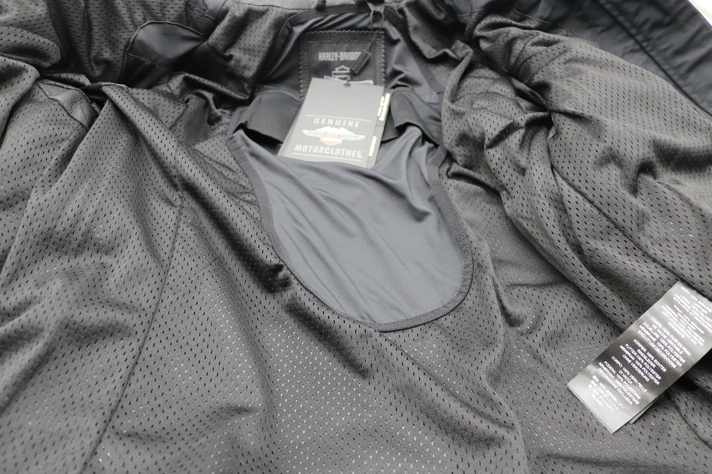 98005-22VW NWT HARLEY-DAVIDSON WOMENS LEATHER JACKET HWY-100 WATERPROOF X-LARGE