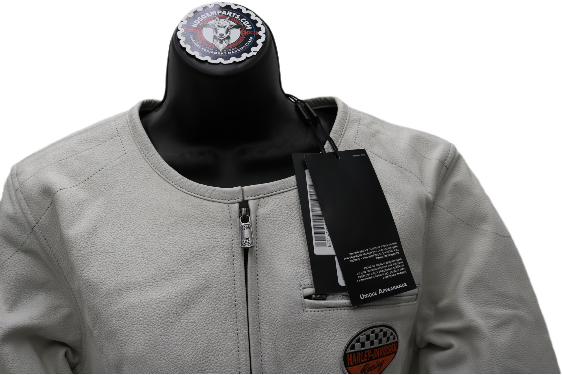 97045-23VW NWT HARLEY-DAVIDSON WOMENS LEATHER JACKET 120TH ANNIVERSARY 1W