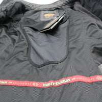 97028-23VW NWT HARLEY-DAVIDSON WOMENS LTHR JACKET NOSTALGIA TRIPLE VENT X-LARGE