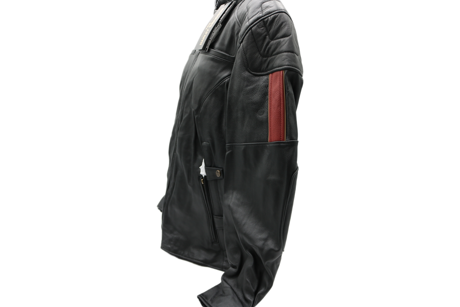 97028-23VW NWT HARLEY-DAVIDSON WOMENS LEATHER JACKET NOSTALGIA TRIPLE VENT 1W