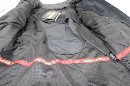 97028-23VW NWT HARLEY-DAVIDSON WOMENS LEATHER JACKET NOSTALGIA TRIPLE VENT 1W