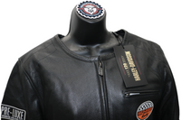 
              97052-23VW NWT HARLEY-DAVIDSON WOMENS LEATHER JACKET 120TH ANNIVERSARY 2XL
            