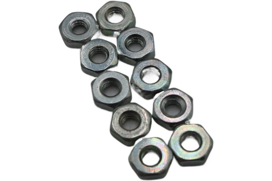 7608 NEW OEM HARLEY-DAVIDSON 8-32 x 1/8" x 11/32" HEX NUTS QUANTITY 10