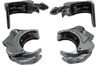 
              59856-05 NEW OEM HARLEY-DAVIDSON 41MM QUICK DISCONNECT WINDSHIELD CLAMPS SET
            