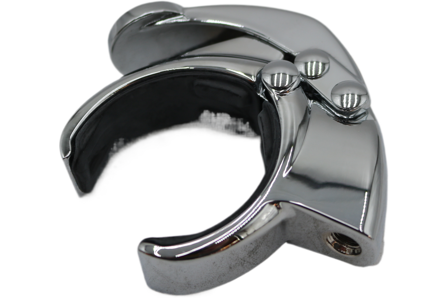57286-07 NEW OEM HARLEY-DAVIDSON 49MM QUICK DISCONNECT WINDSHIELD CLAMP (1)