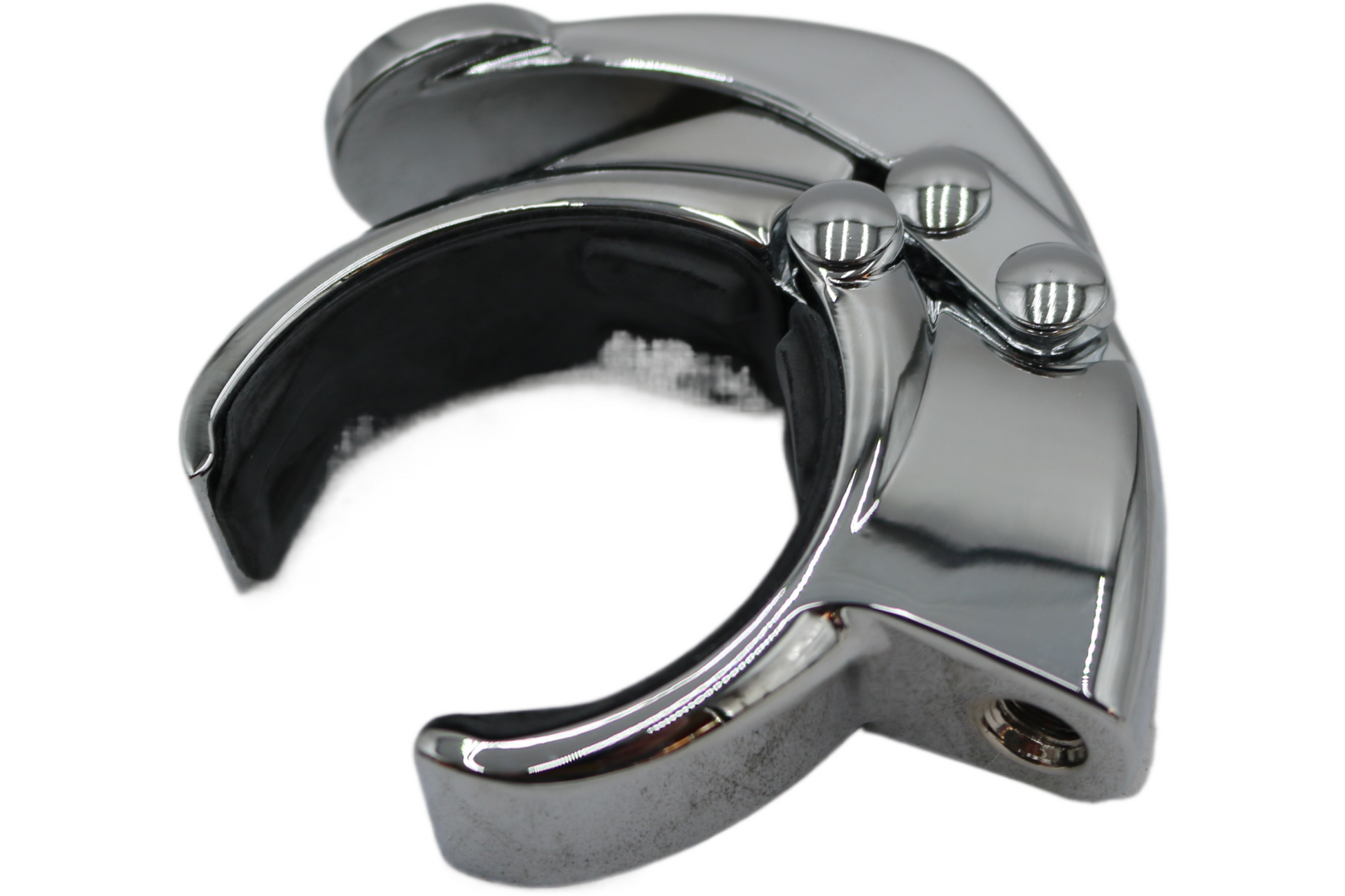 57286-07 NEW OEM HARLEY-DAVIDSON 49MM QUICK DISCONNECT WINDSHIELD CLAMP (1)