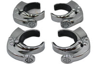 
              57286-07 NEW OEM HARLEY-DAVIDSON 49MM QUICK DISCONNECT WINDSHIELD CLAMPS (4)
            