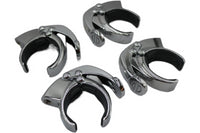 
              57286-07 NEW OEM HARLEY-DAVIDSON 49MM QUICK DISCONNECT WINDSHIELD CLAMPS (4)
            