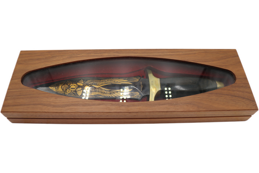 99175-93V NEW GERBER HARLEY-DAVIDSON 90TH ANNIVERSARY BOWIE DAGGAR KNIFE