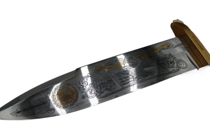 NEW BUCK HARLEY-DAVIDSON 85TH ANNIVERSARY BOWIE KNIFE