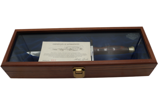 NEW BUCK BLACK HILLS COMMEMORATIVE 15TH ANNIVERSARY HARLEY-DAVIDSON KNIFE