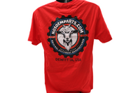 
              Nosoemparts.com NOS & OBS Parts Cycle Shop T-shirt - DeWitt, IA USA
            