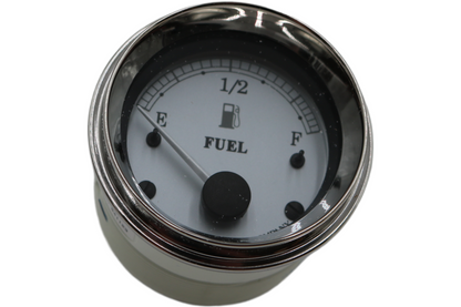 75168-08 NEW OEM 2004-2013 HARLEY-DAVIDSON TOURING SILVER FACE FUEL GAUGE