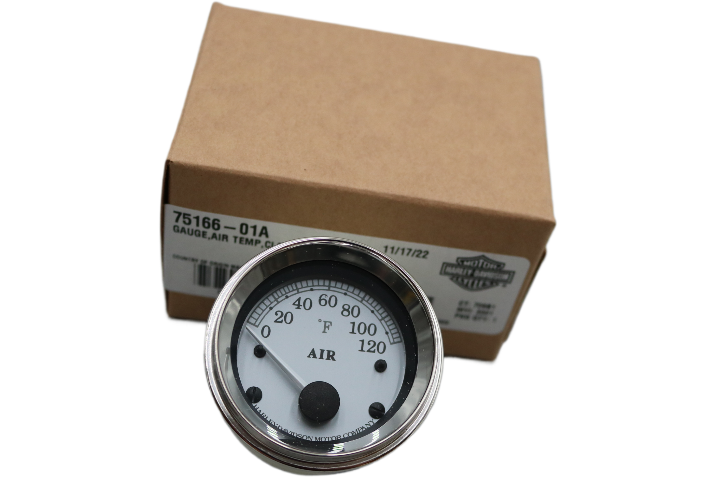 75166-01A NEW OEM 1997-2013 HARLEY-DAVIDSON TOURING AIR TEMP GAUGE