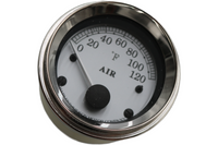 
              75166-01A NEW OEM 1997-2013 HARLEY-DAVIDSON TOURING AIR TEMP GAUGE SILVER FACE
            