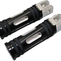 50501020 NEW OEM 2018 AND NEWER HARLEY-DAVIDSON SOFTAIL EDGE CUT RIDER FOOTPEGS