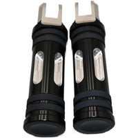 50501020 NEW OEM 2018 AND NEWER HARLEY-DAVIDSON SOFTAIL EDGE CUT RIDER FOOTPEGS