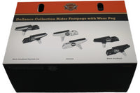 
              50501008 NEW OEM 2018 AND NEWER HARLEY-DAVIDSON CHROME DEFIANCE RIDER FOOTPEGS
            