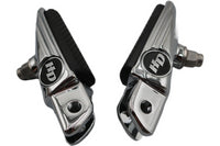 
              50501008 NEW OEM 2018 AND NEWER HARLEY-DAVIDSON CHROME DEFIANCE RIDER FOOTPEGS
            