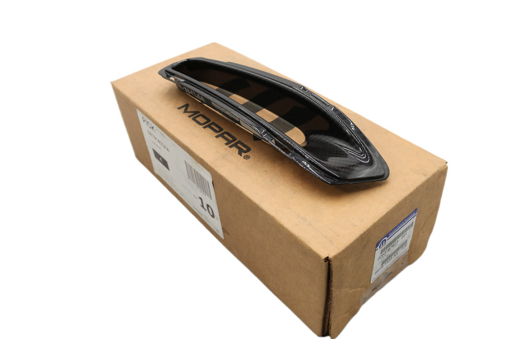 68191403AA NEW OEM 2013-2017 DODGE VIPER AIR INLET BEZEL CARBON FIBER SRT ACR GT