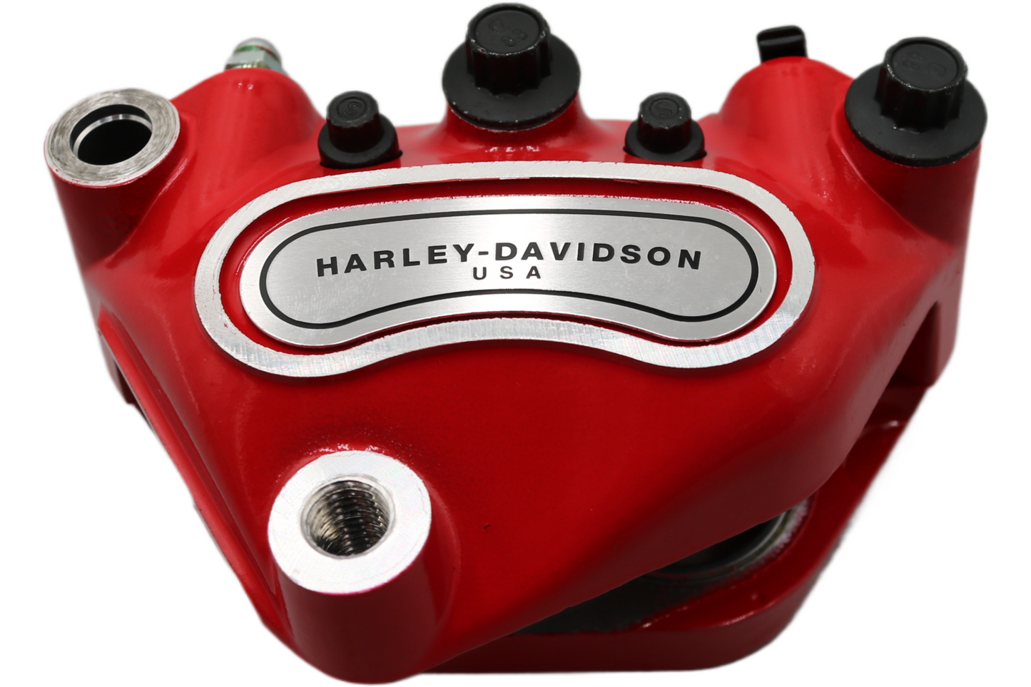 41300126 NEW OEM HARLEY SPORTSTER SOFTAIL DYNA RED FRONT BRAKE CALIPER