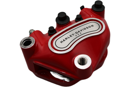 41300126 NEW OEM HARLEY SPORTSTER SOFTAIL DYNA RED FRONT BRAKE CALIPER