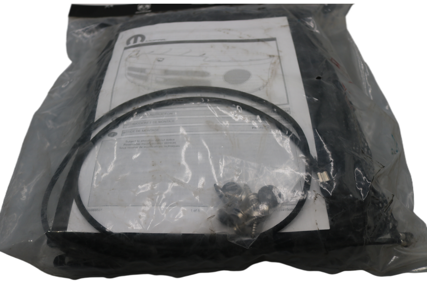 82211646 NEW OEM 2003-2010 DODGE VIPER FRONT END COVER KIT BRA