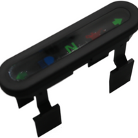 68382-96 NEW OEM 1996-2006 HARLEY-DAVIDSON INDICATOR BEZEL ASSY TOURING DYNA SPO