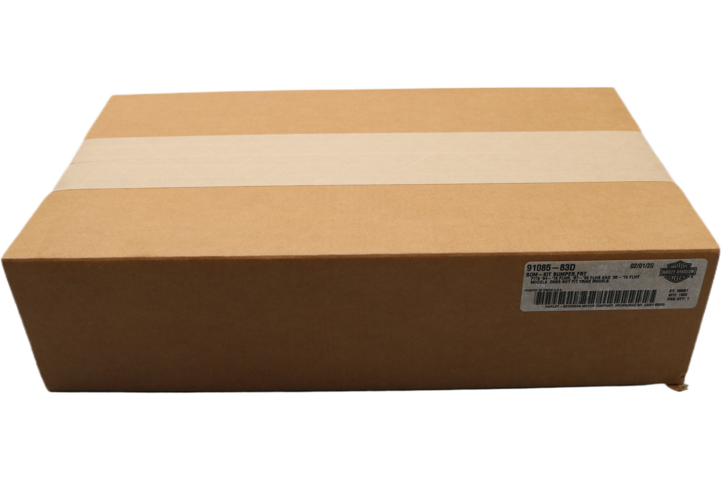 91085-83D NEW OEM 1987-2013 HARLEY-DAVIDSON TOURING FRONT BUMPER ULTRA CLASSIC R