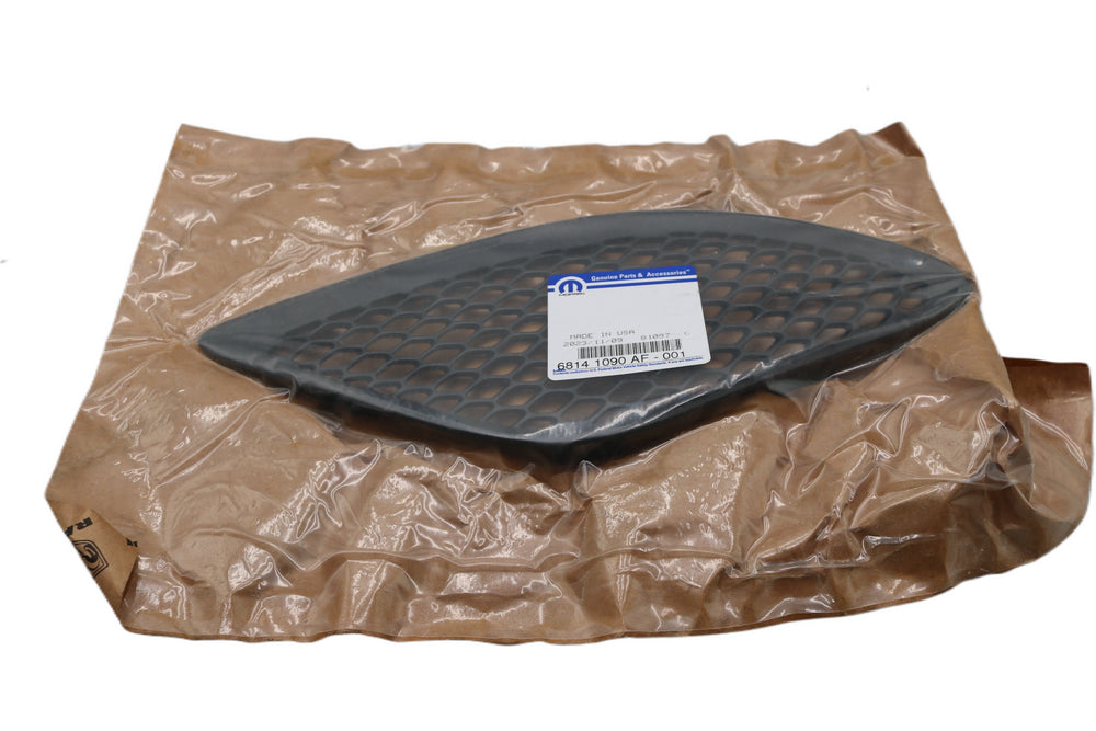 68141090AF NEW OEM 2013-2017 DODGE VIPER HOOD SCREEN VENT CENTER RIGHT