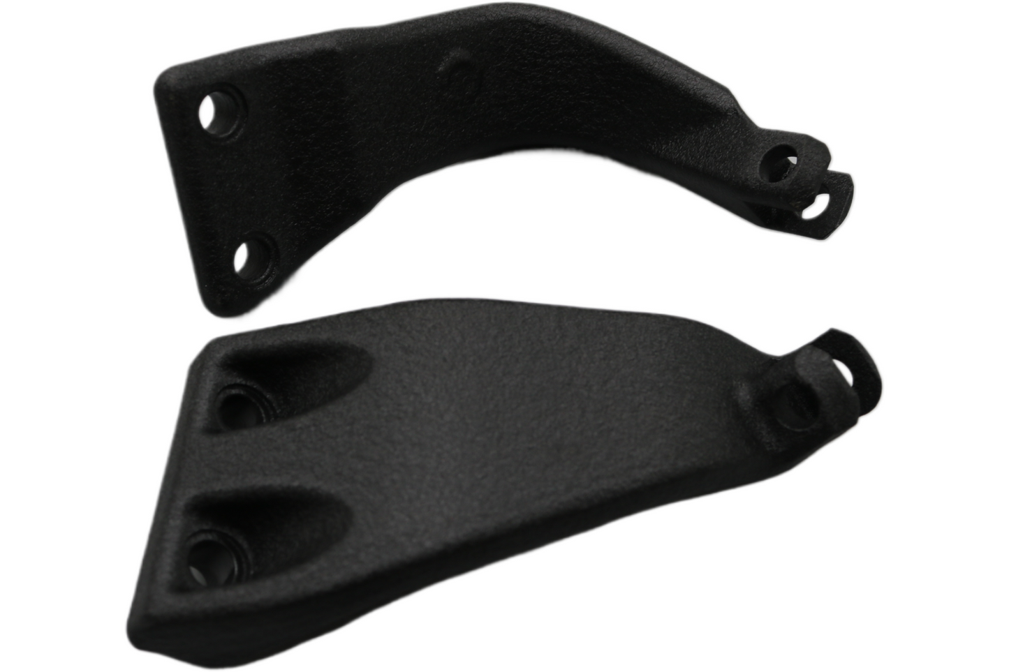 50667-07 50666-07 NEW OEM 2007-2017 HARLEY-DAVIDSON DYNA FOOTPEG MOUNTS PAIR
