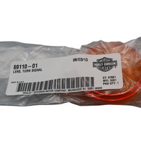 69110-01 NEW OEM HARLEY-DAVIDSON TURN SIGNAL LENS SOFTAIL DYNA TOURING SPORTST