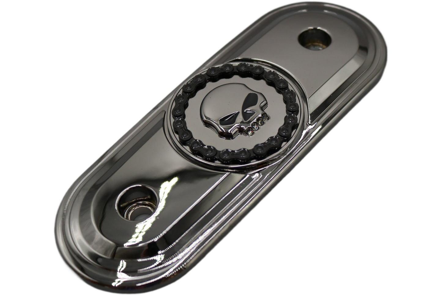 61400051 NEW OEM 2004-2022 HARLEY-DAVIDSON SPORTSTER SKULL & CHAIN AIR CLEANER I