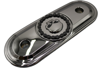 61400051 NEW OEM 2004-2022 HARLEY-DAVIDSON SPORTSTER SKULL & CHAIN AIR CLEANER I