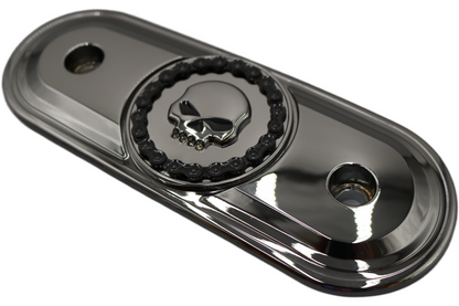 61400051 NEW OEM 2004-2022 HARLEY-DAVIDSON SPORTSTER SKULL & CHAIN AIR CLEANER I