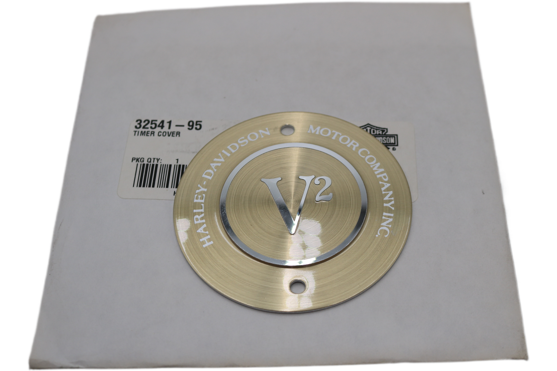 32541-95 NEW OEM HARLEY-DAVIDSON V2 EVO GOLD TIMER POINTS COVER 32541-95