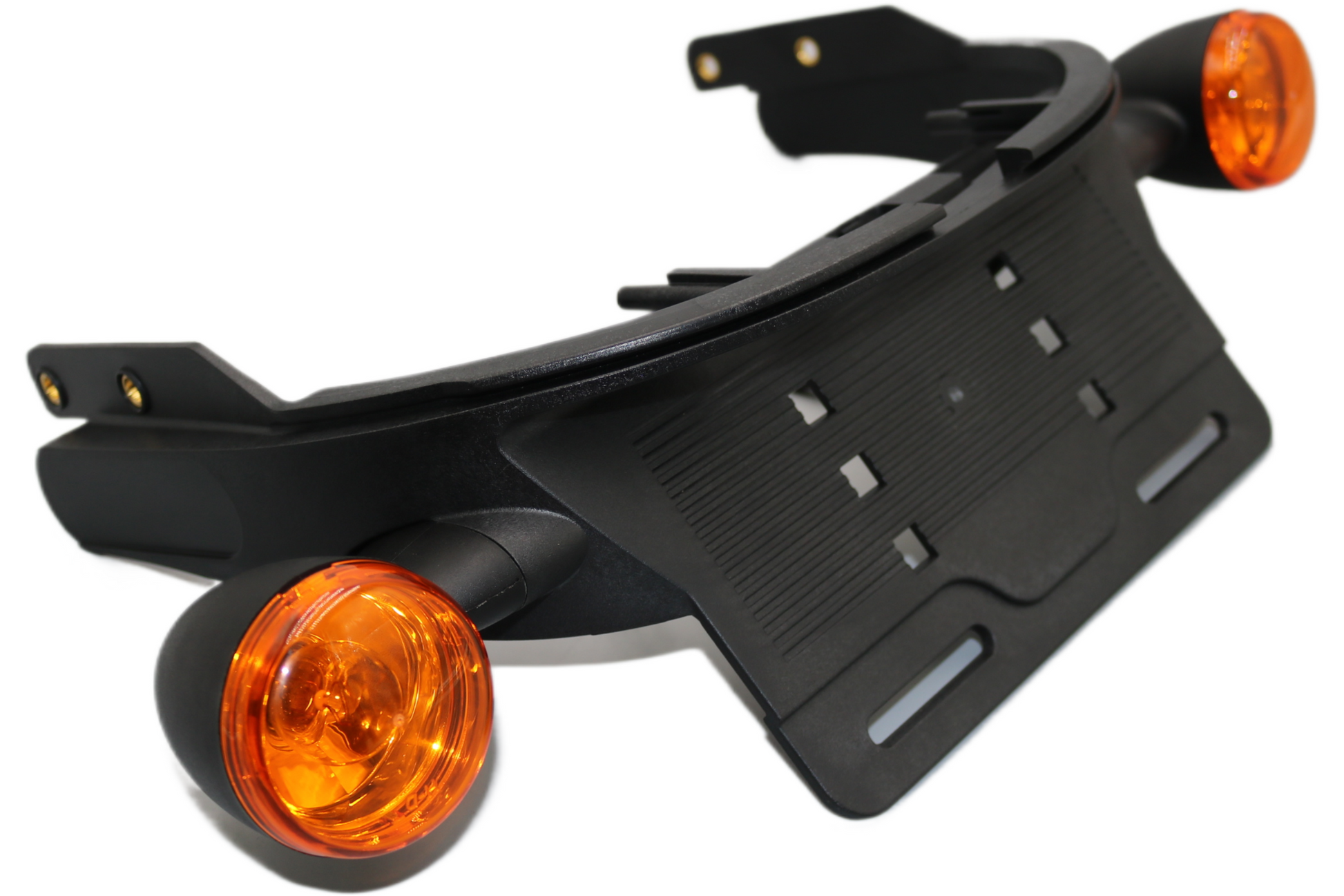 69086-07A NEW OEM 2007-2011 HARLEY VRSC VROD LICENSE PLATE BRACKET W/TURN SIGNAL