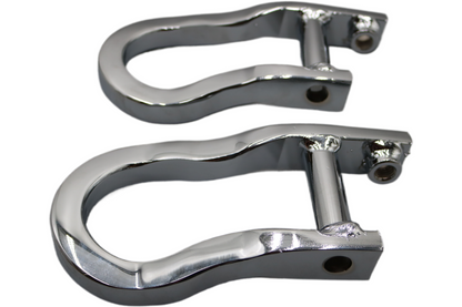 84072462 NEW OEM 2007-2019 GMC SIERRA CHEVROLET SILVERADO 1500 TOW HOOKS CHROME