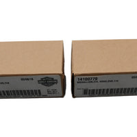 14100779 NEW OEM HARLEY-DAVIDSON CVO 114CI CYLINDER HEAD MEDALLIONS PAIR