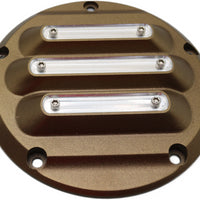 25700826 NEW OEM 2006-2018 HARLEY-DAVIDSON SOFTAIL DYNA TOURING DOMINION DERBY COVER BRONZE