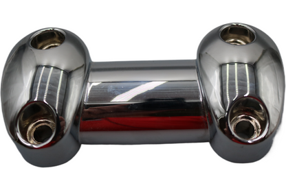 56895-08 NEW OEM 2006-2008 HARLEY-DAVIDSON DYNA CHROME HANDLEBAR CLAMP
