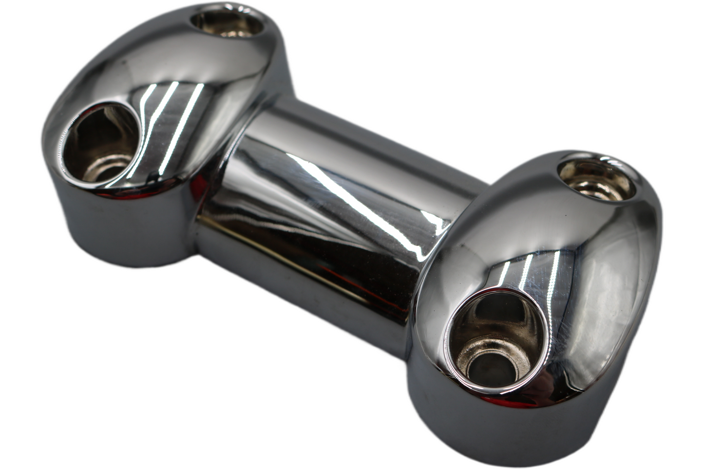 56895-08 NEW OEM 2006-2008 HARLEY-DAVIDSON DYNA CHROME HANDLEBAR CLAMP