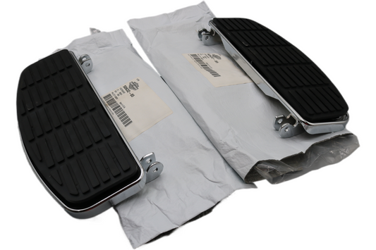 50632-85 NEW OEM 1984-1994 HARLEY-DAVIDSON FXRT FXRP RIDER FOOT BOARDS PAIR SET