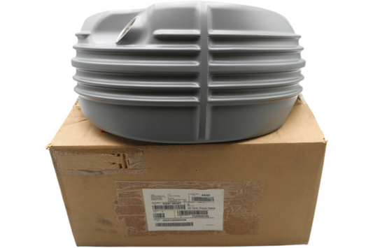 62547-08CET NEW OEM 2008-2011 HARLEY-DAVIDSON FXCW/C ROCKER OIL TANK SATIN STAINLESS