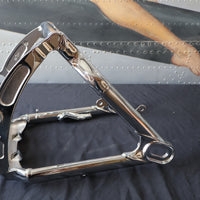 48663-08 NEW OEM 2008-2011 HARLEY-DAVIDSON FXCW/C SOFTAIL ROCKER CHROME SWINGARM