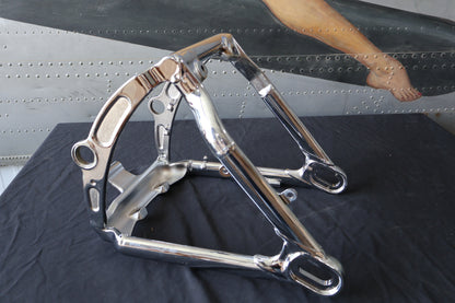 48663-08 NEW OEM 2008-2011 HARLEY-DAVIDSON FXCW/C SOFTAIL ROCKER CHROME SWINGARM